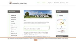 Desktop Screenshot of osorehek.si